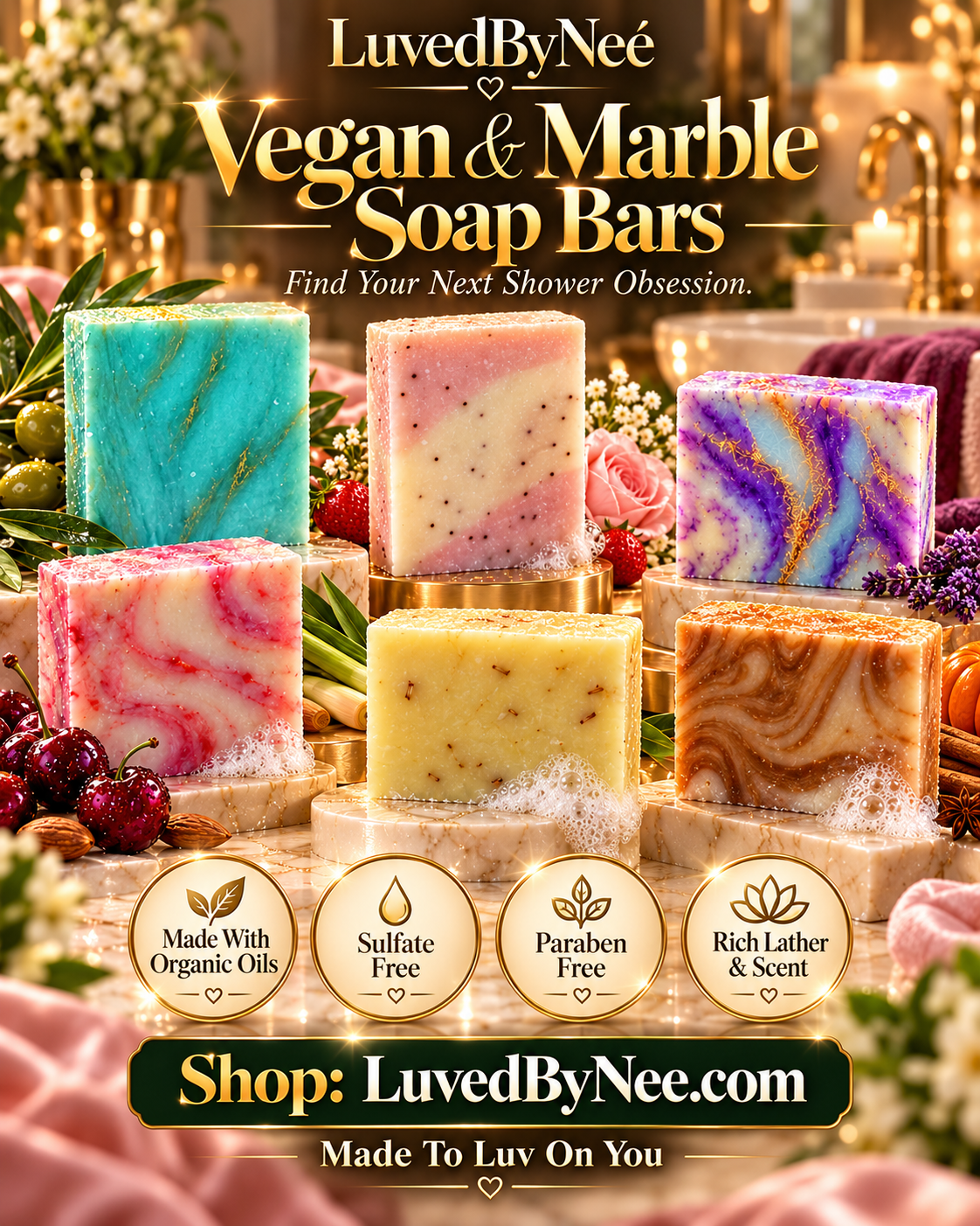 Vegan & Marble Soaps