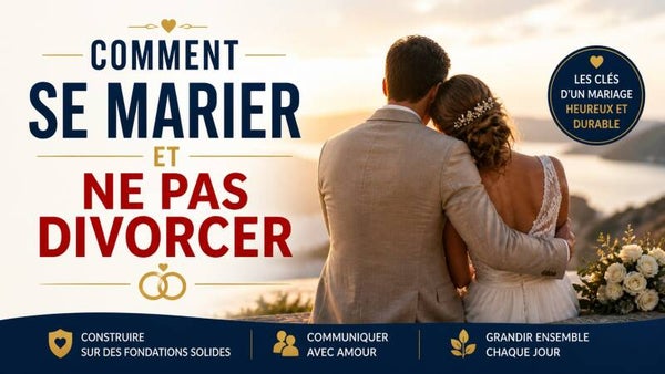 Comment se marier et ne pas divorcer