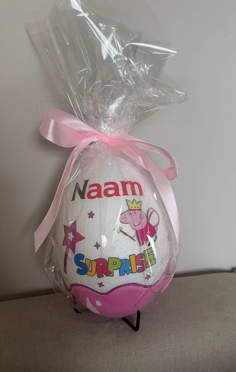 Gepersonaliseerd Ei ZONDER VULLING - Thema -