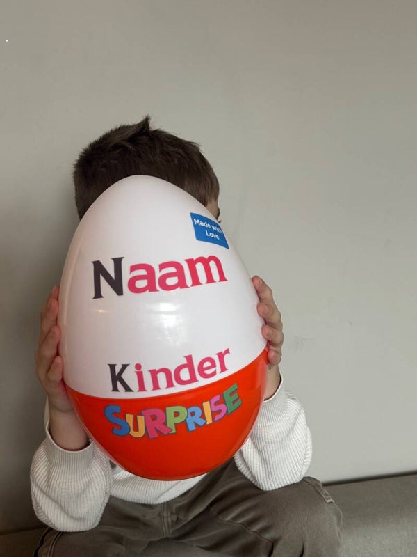 Gepersonaliseerd Ei Plastic 30 cm