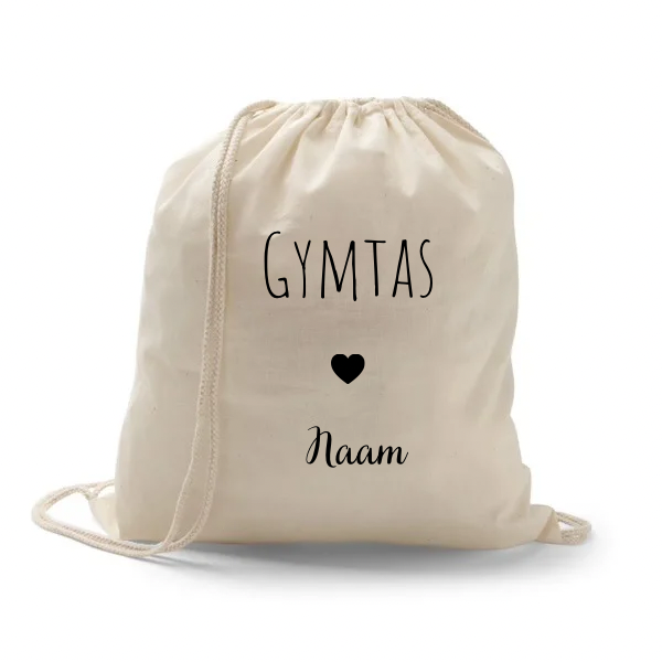 Gymtas met naam