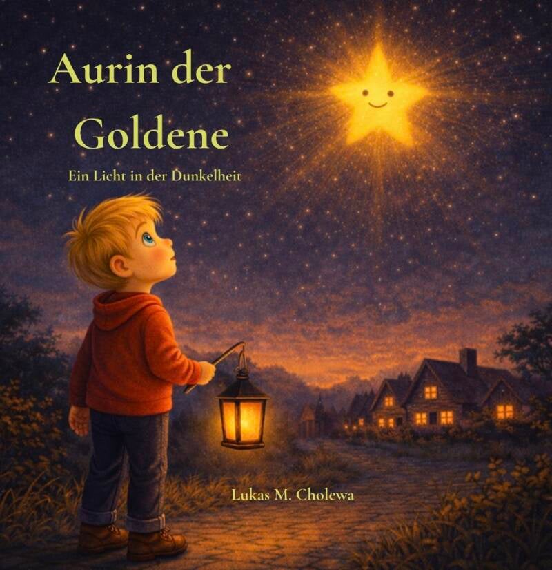 Buchcover Aurin der Goldene – Ein Licht in der Dunkelheit von Lukas M. Cholewa
