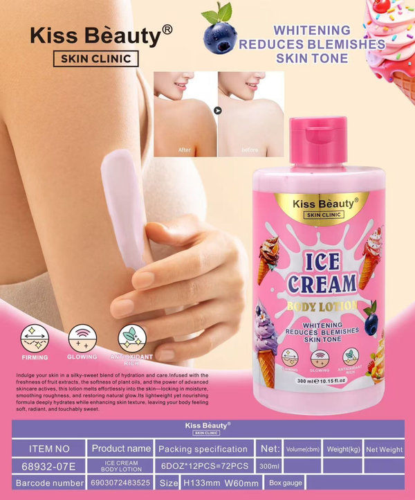 Body milk helado