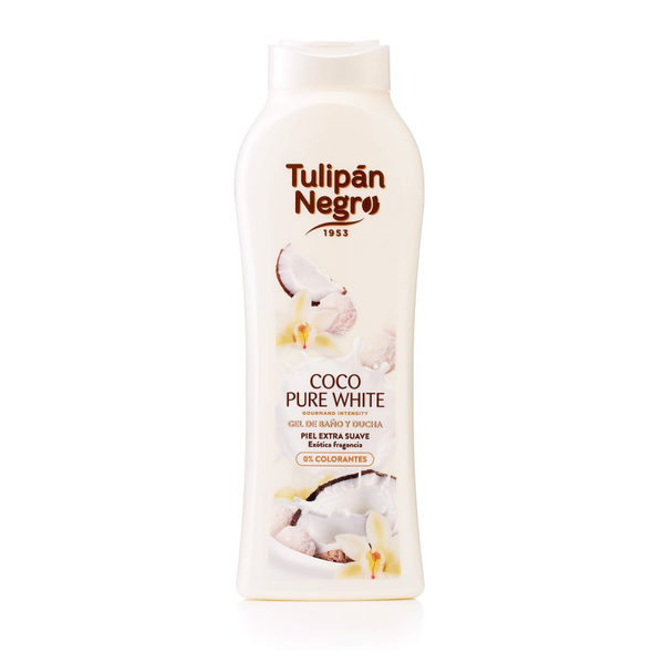 Tulipán negro de coco