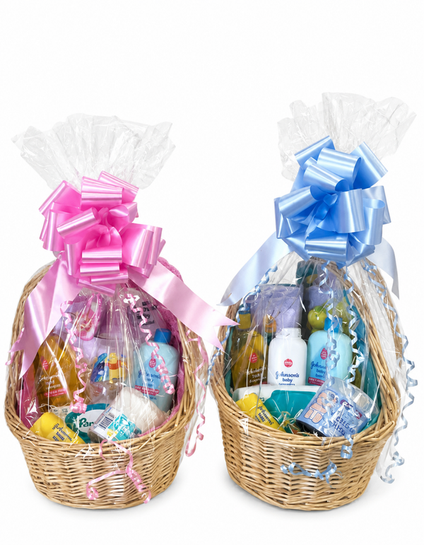 Panier naissance personnalisé 🩷🩵