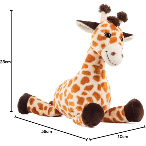 Peluche girafe xl 36 cm personnalisée