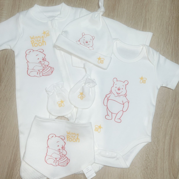 🌸 Ensemble bébé personnalisé 5 pièces 🎀