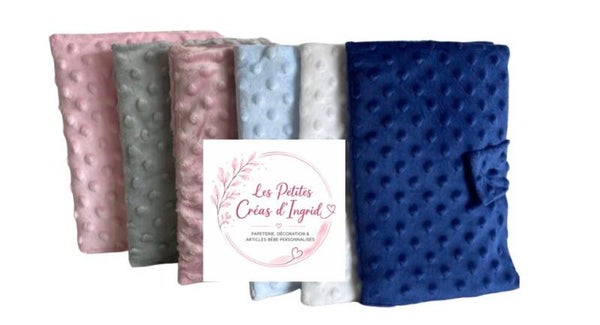 Protège carnet velours
