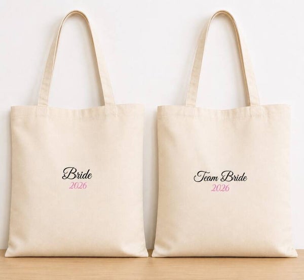 Tote bag personnalisé – 38 × 42 cm 🤍