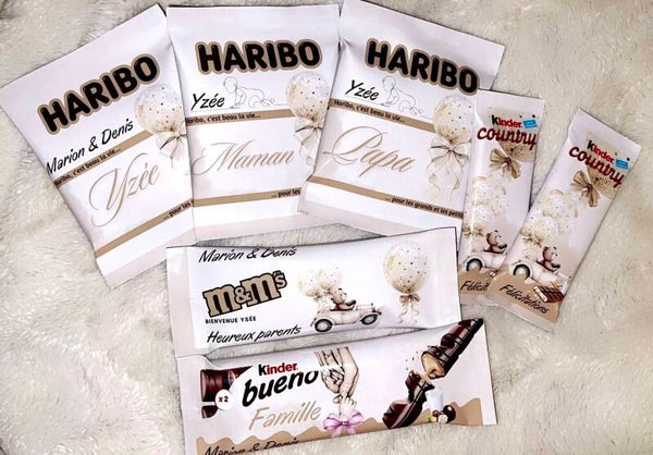 Emballages chocolats & bonbons personnalisé – Tous les thèmes