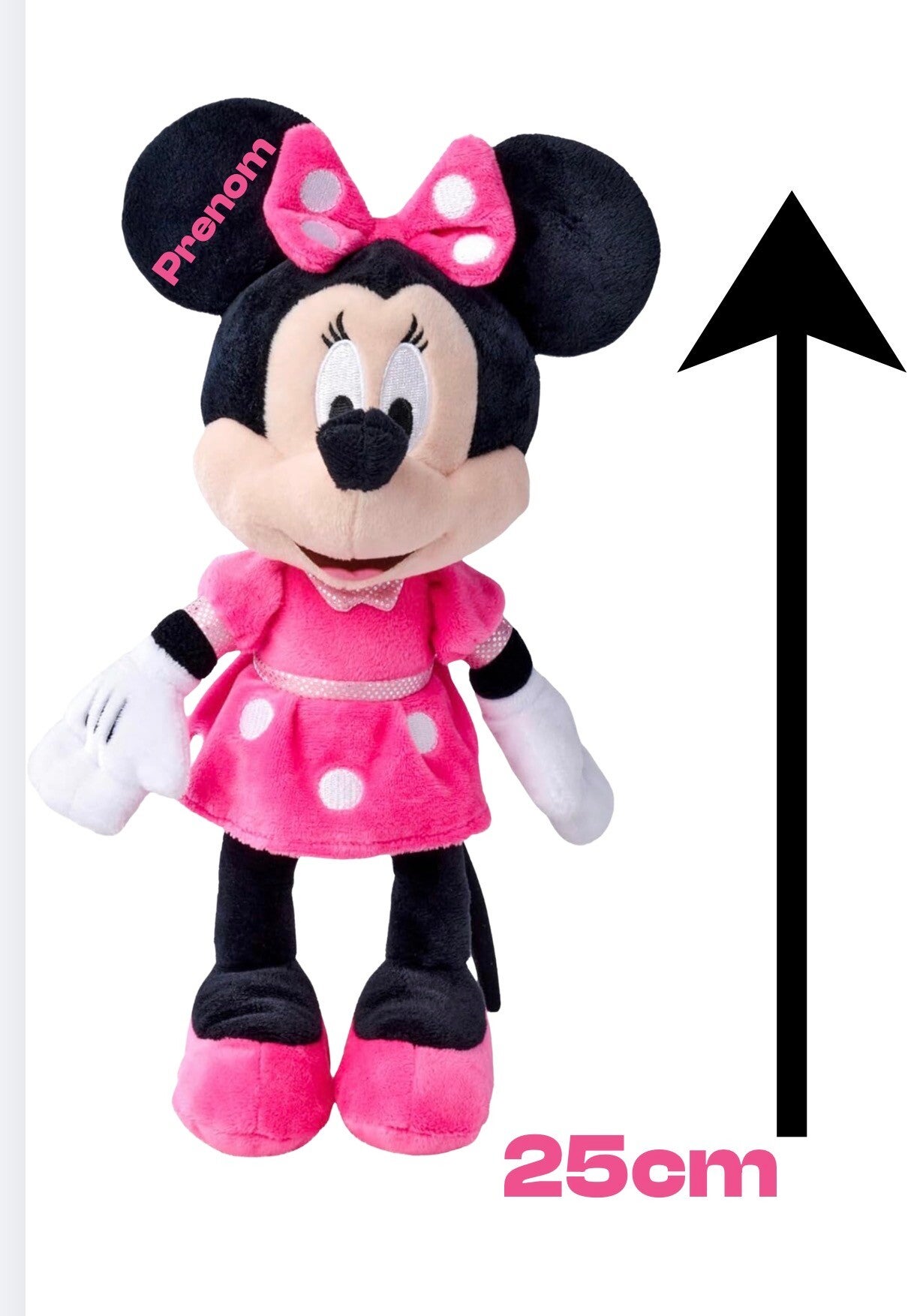 Minnie rose personnalisée 🌸