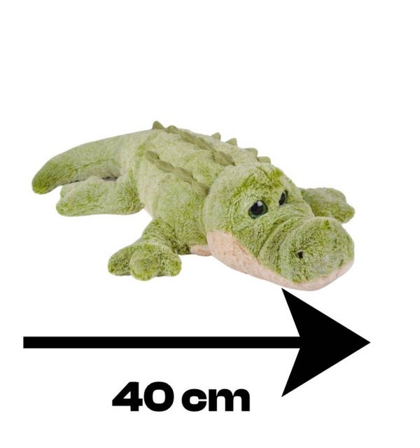 Peluche crocodile personnalisée – 40 cm 🐊
