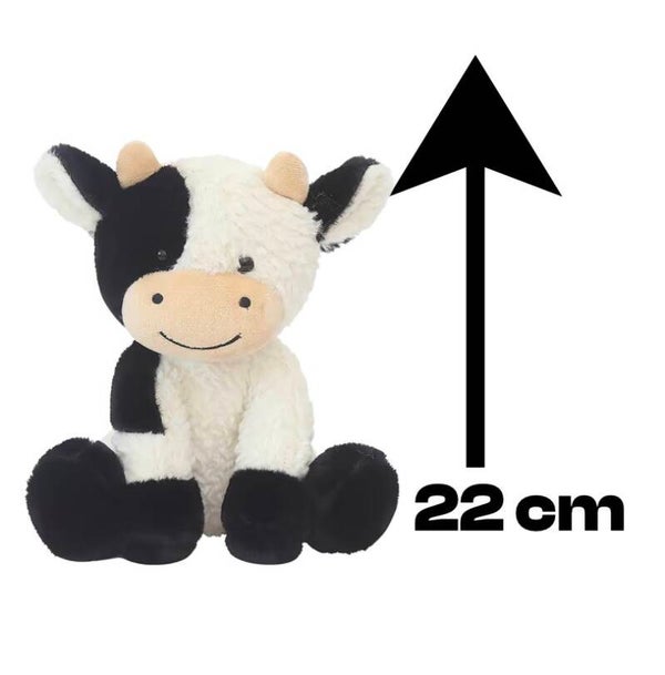 Peluche Vache personnalisée 22 cm