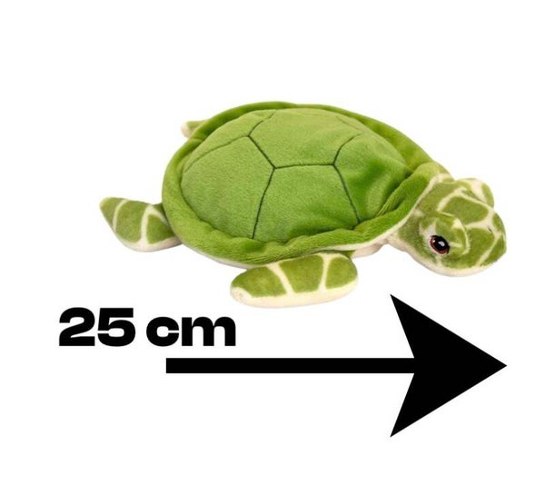 Peluche tortue personnalisée 25 cm