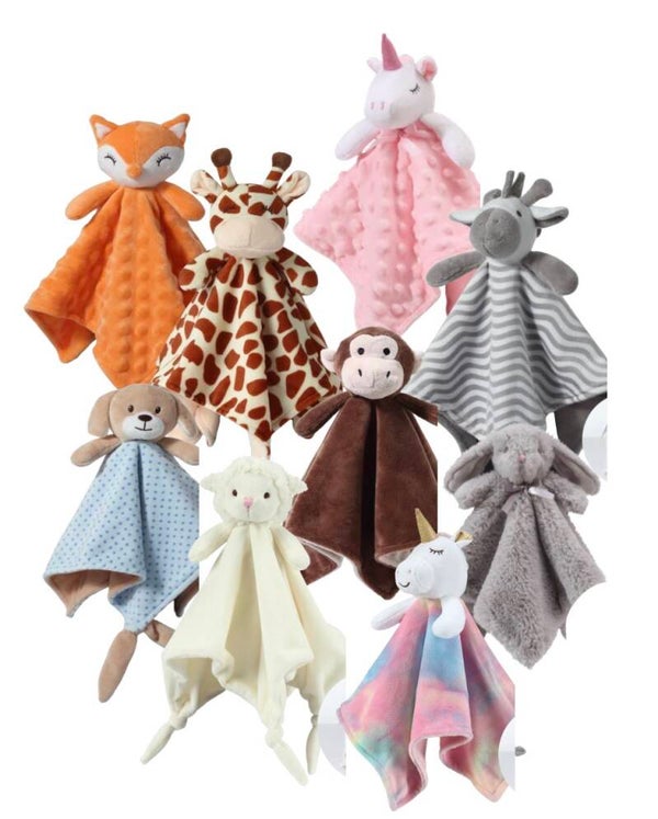 Doudou rectangle bébé personnalisée 🧸