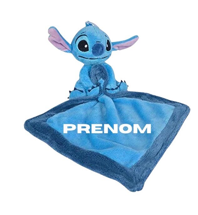 Stitch peluche personnalisée