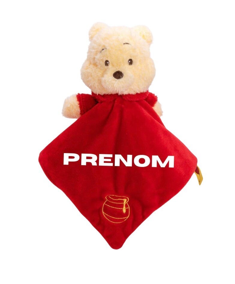 Winnie peluche personnalisée