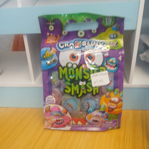 Cra-Z-Slimy Halloween Monster Smash Party - 15pk: Includes 15 Pieces of Educational Slimes and Putties