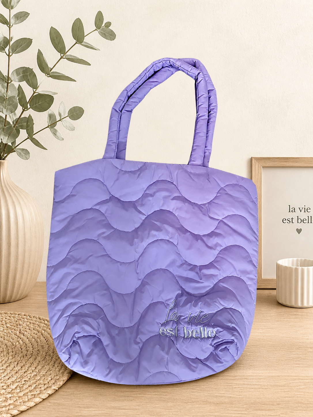 SAC CABAS LA VIE EST BELLE