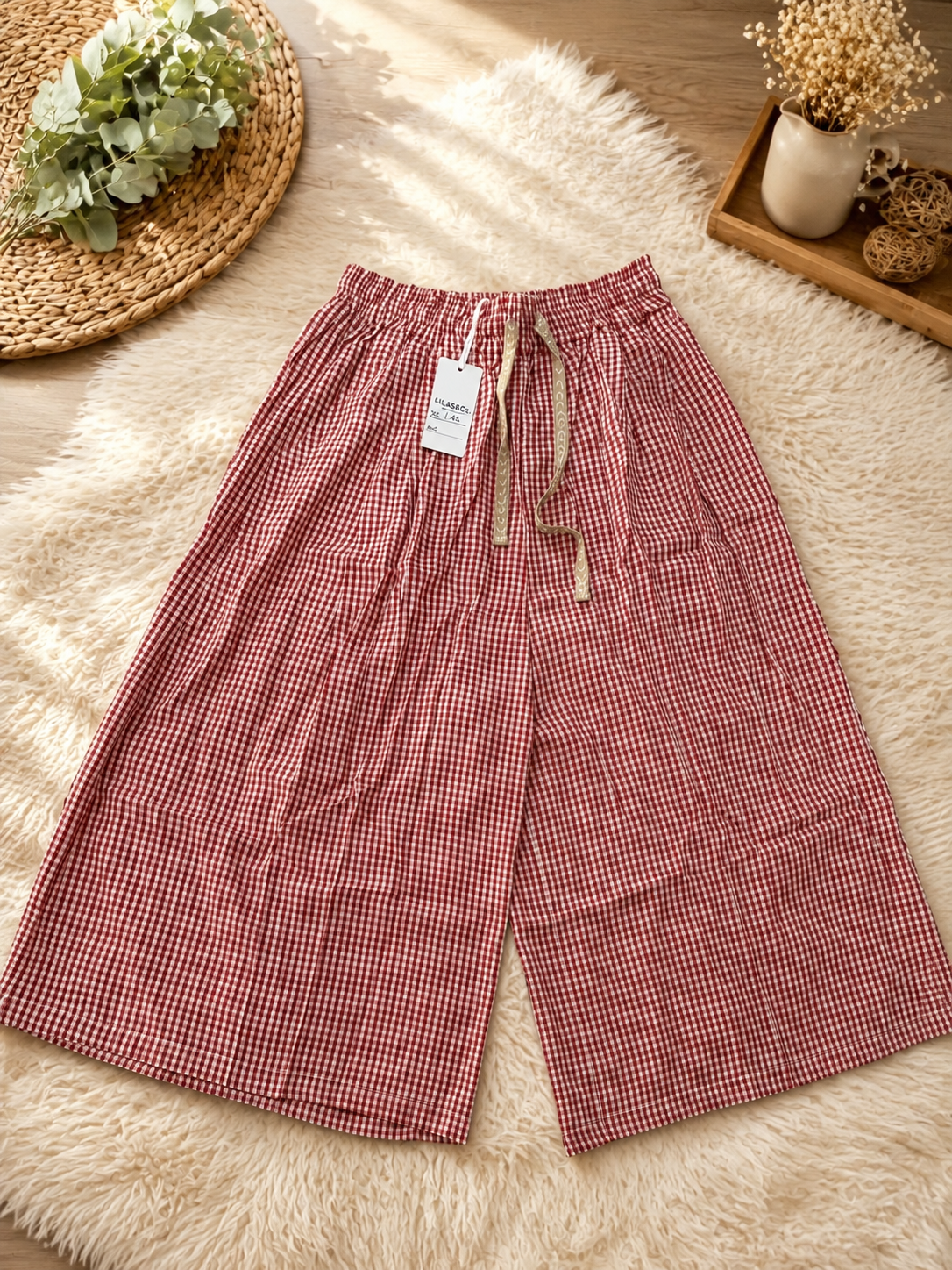 JUPE CULOTTE A RAYURES