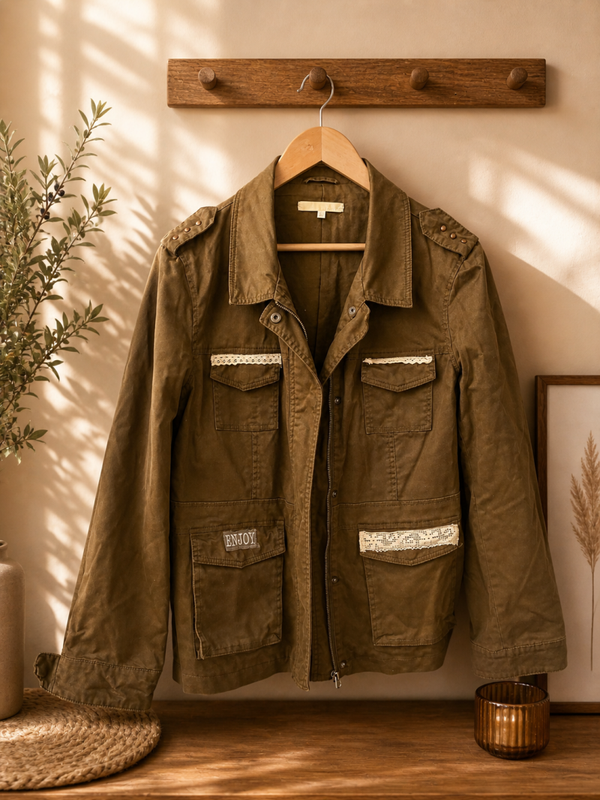 VESTE KAKI