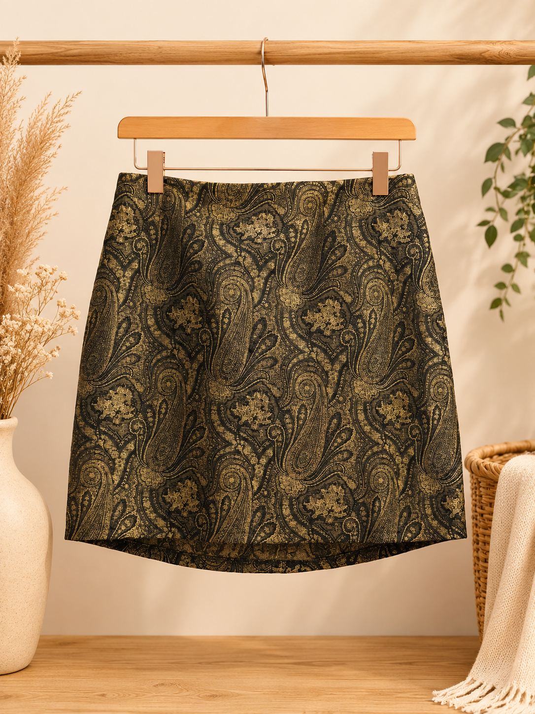 JUPE MOTIF BAROQUE