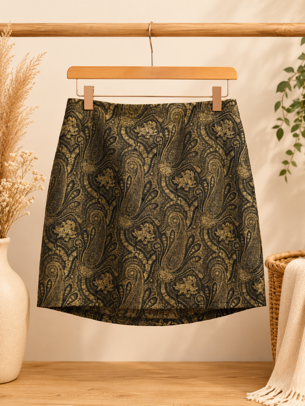 JUPE MOTIF BAROQUE