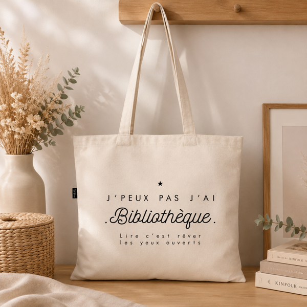 TOTE BAG "Bibliothèque"