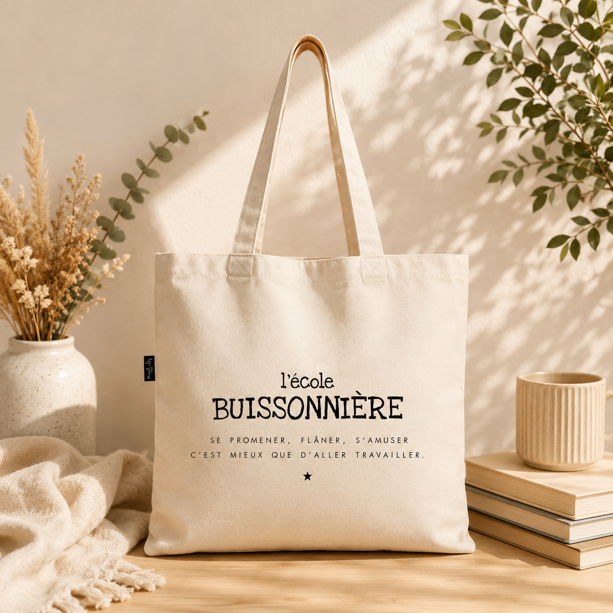 TOTE BAG " Ecole Buissonnière"