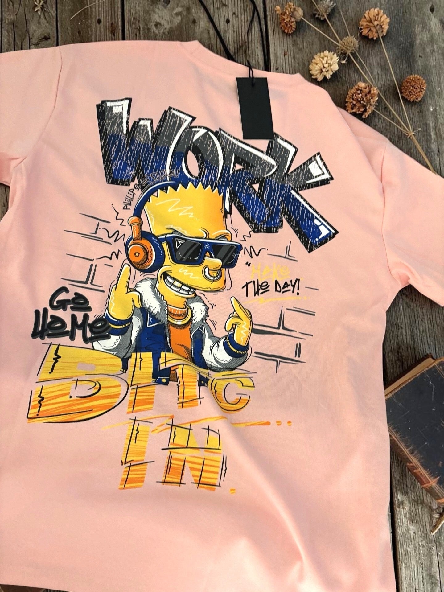 TEE-SHIRT ROSE BART