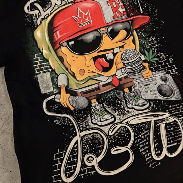 TEE-SHIRT NOIR BOB
