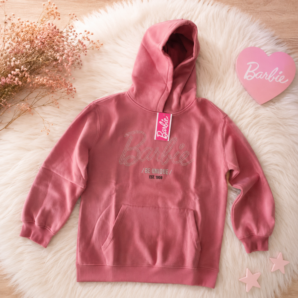 SWEAT CAPUCHE BARBIE