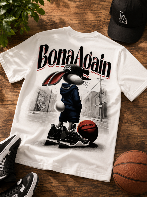 TEE-SHIRT BLANC BUNNY