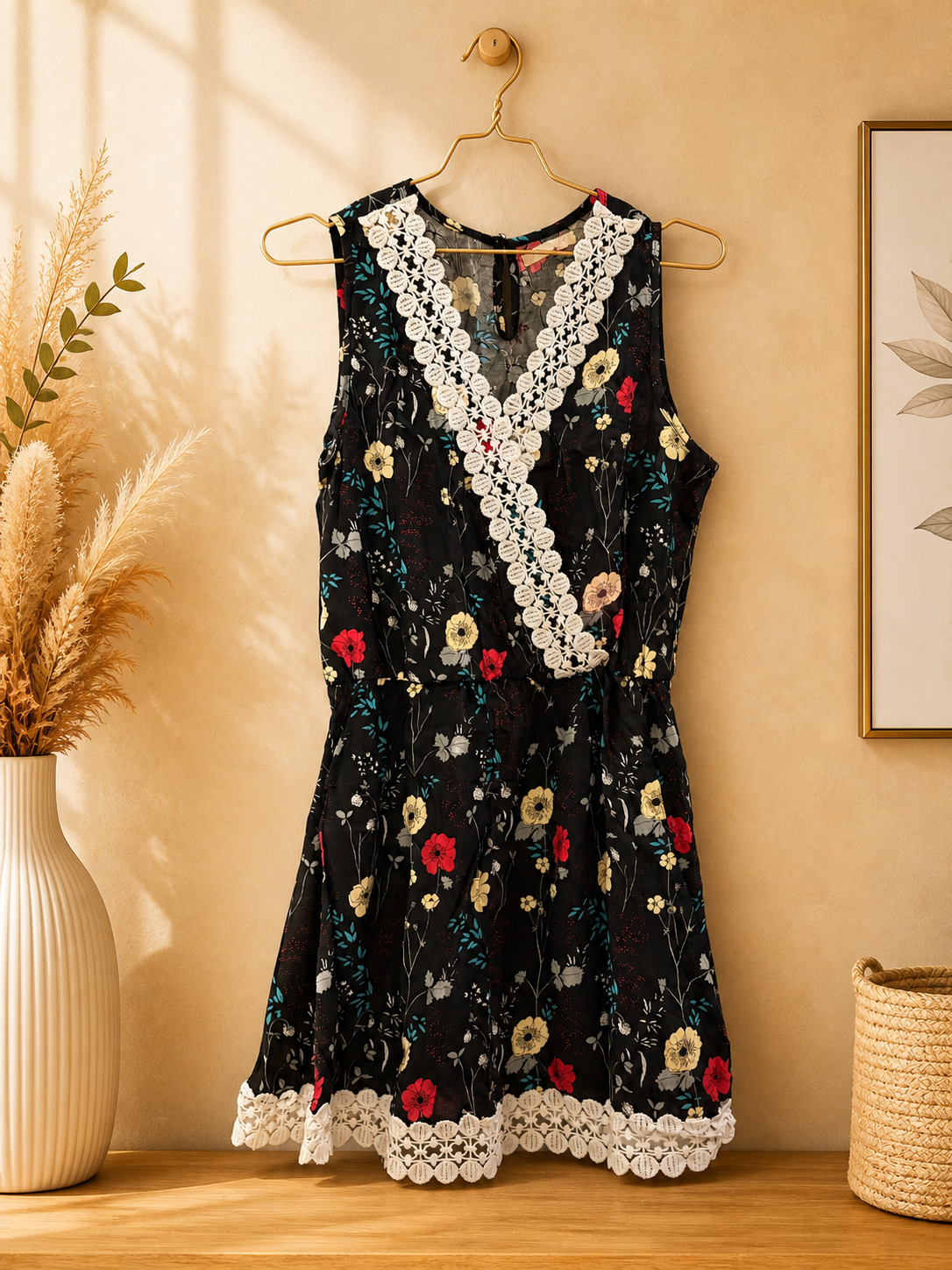 COMBI COURTE FLEURS