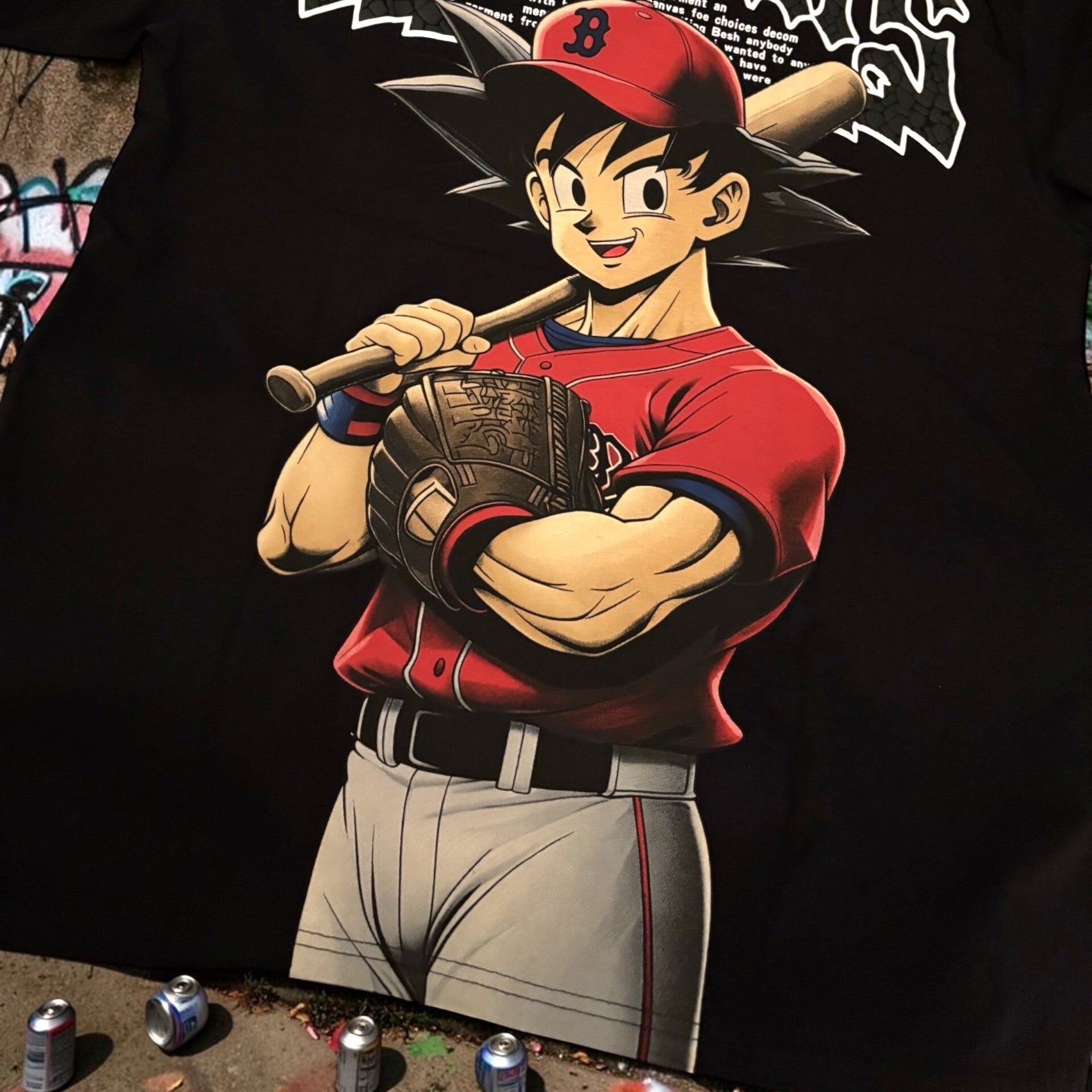 TEE-SHIRT NOIR DBZ