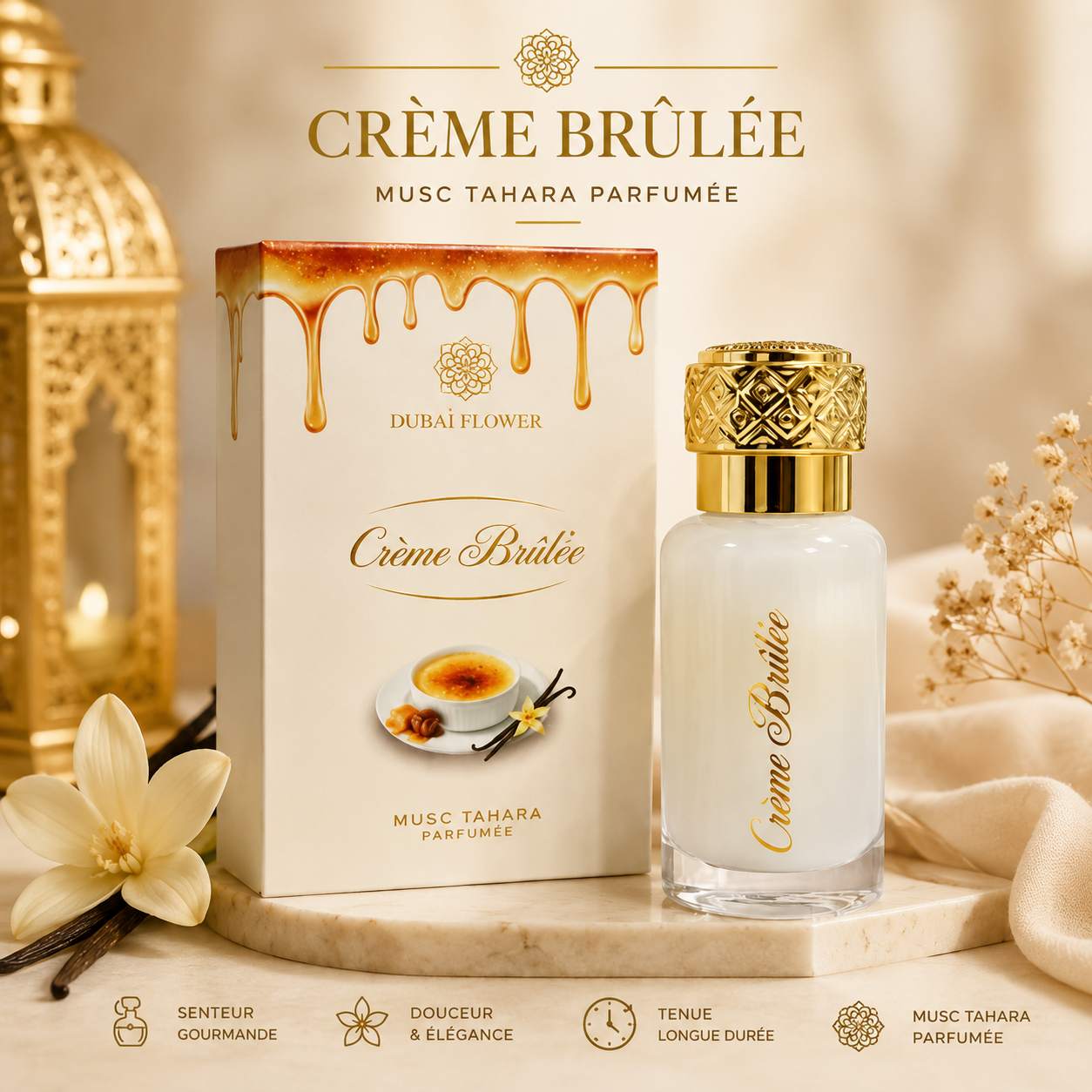 COFFRET MUSC Crème Brûlée