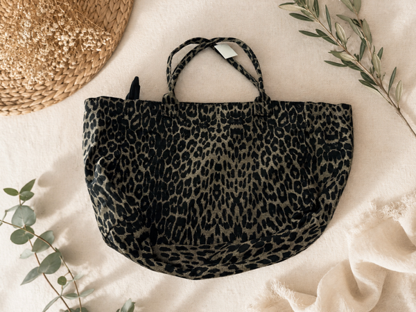 SAC CABAS LEOPARD