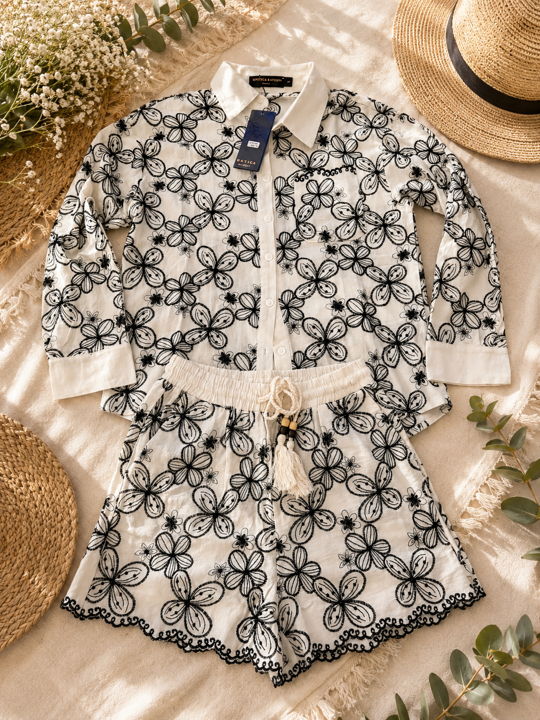 ENSEMBLE CHEMISE ET SHORT