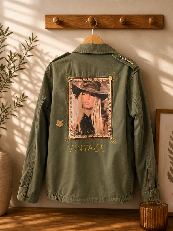 VESTE B.BARDOT CUSTOMISE