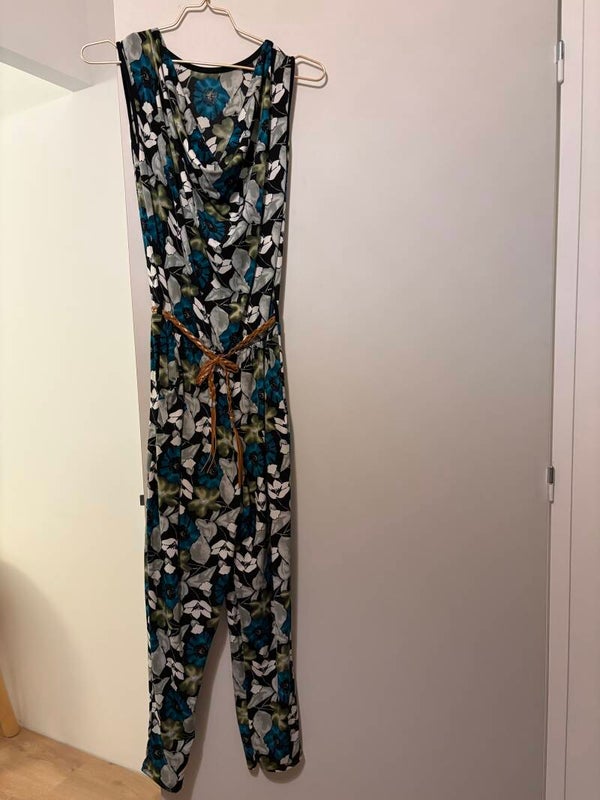 COMBINAISON LONGUE FLEURS