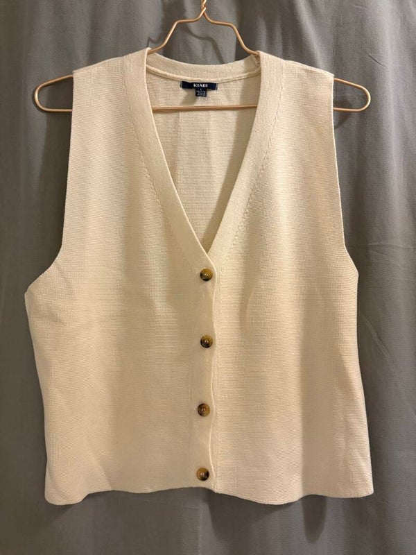 GILET COURT SANS MANCHES