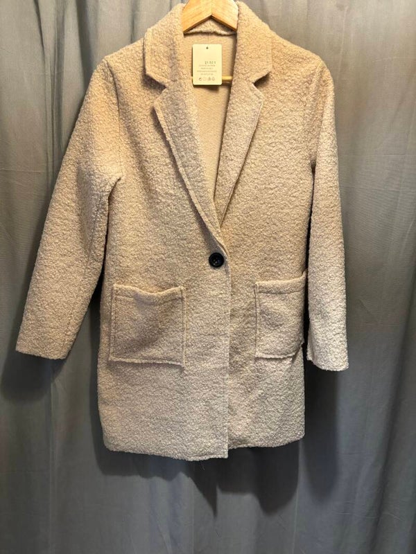MANTEAU BOUCLE BEIGE