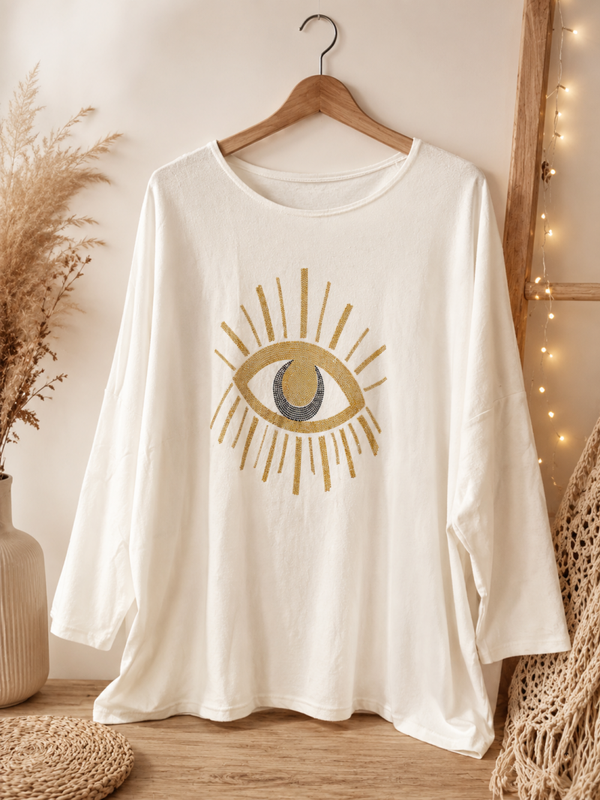 PULL OVERSIZE OEIL