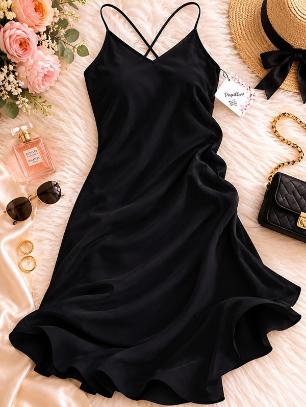 Robe dos croisé