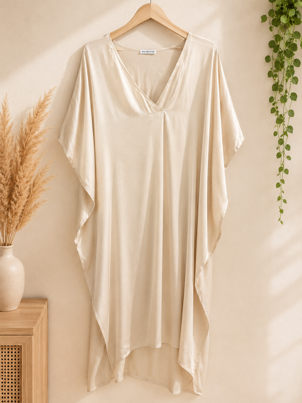 ROBE FLUIDE BEIGE