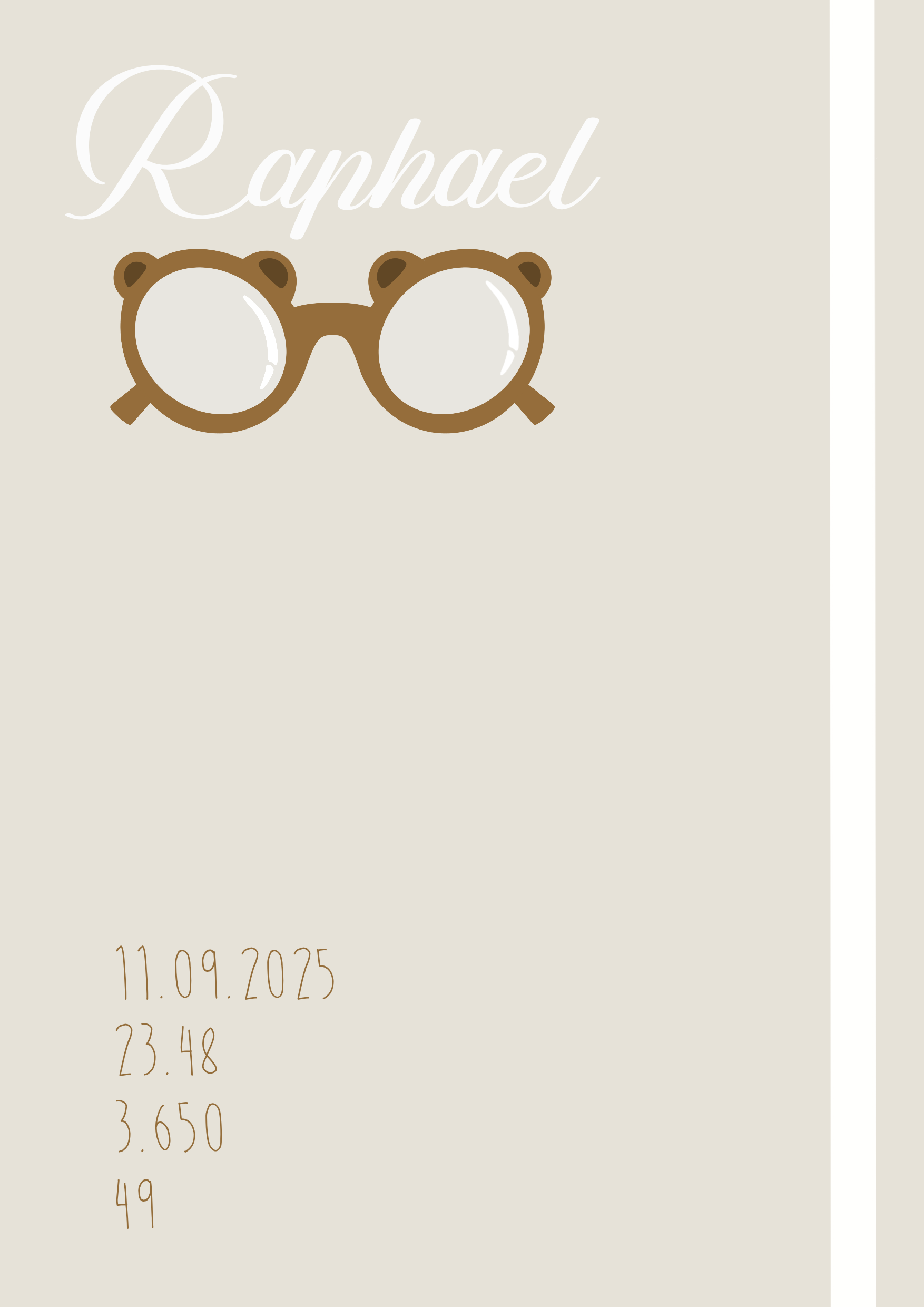 Lunettes Ourson Nude