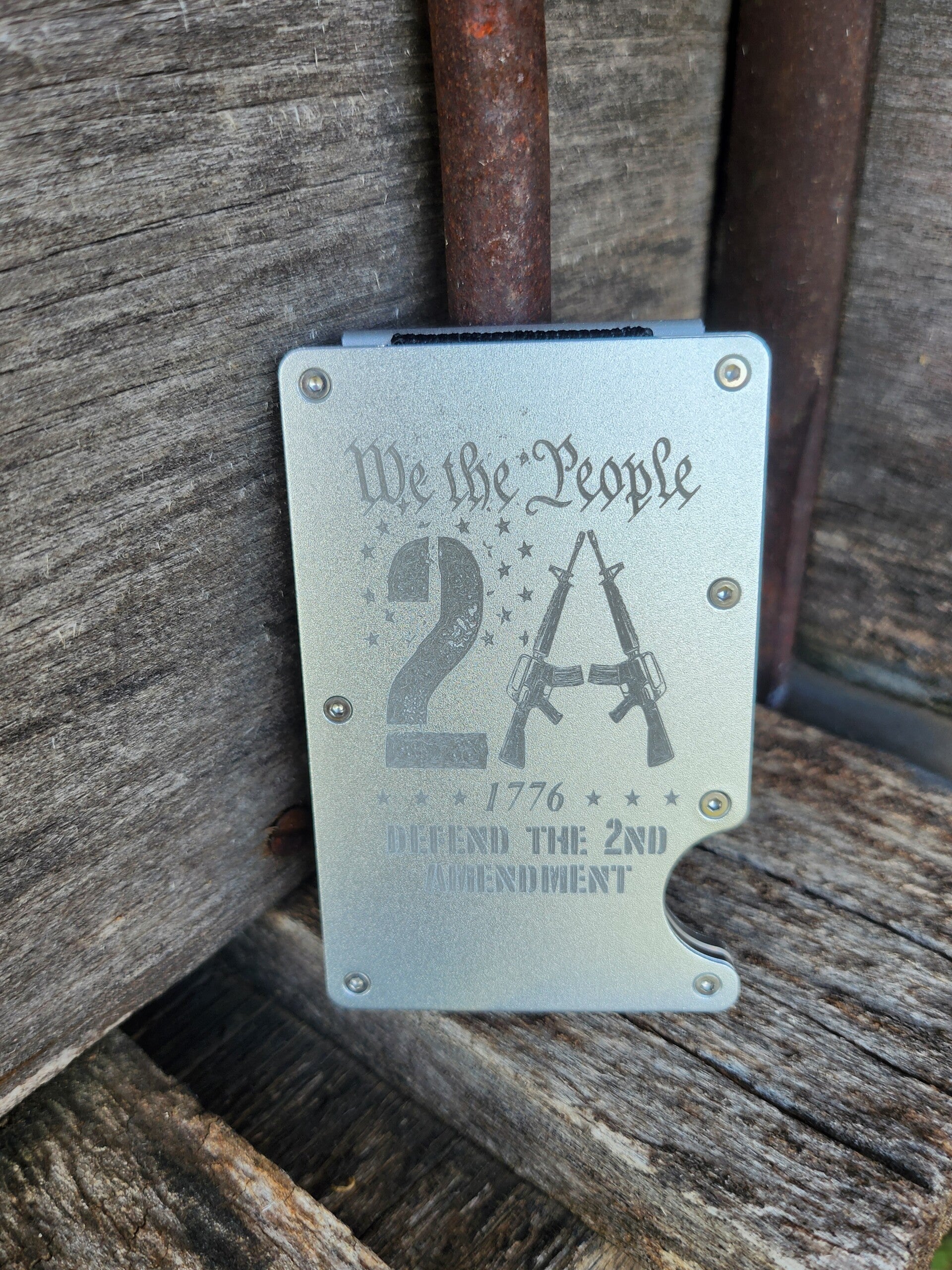 "Protect the Second" RFID wallet