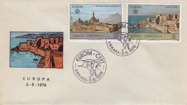 Fdc Turkije 1978 type I