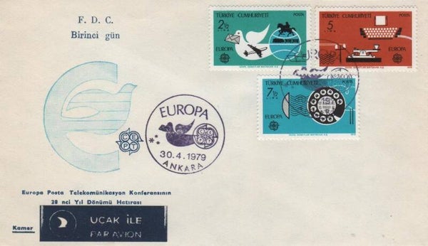 Fdc Turkije 1979