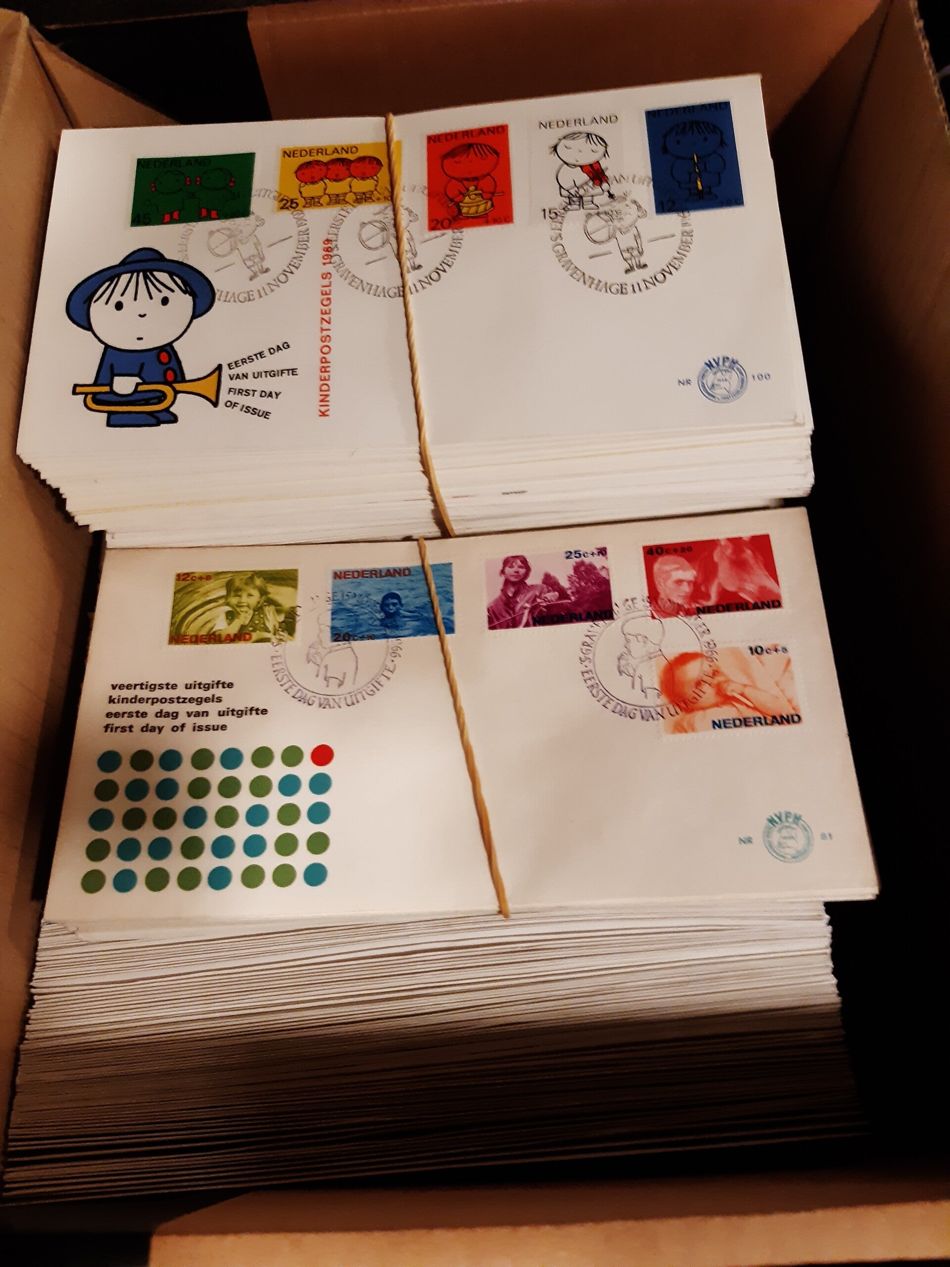 Doos 1 Fdc's Nederland